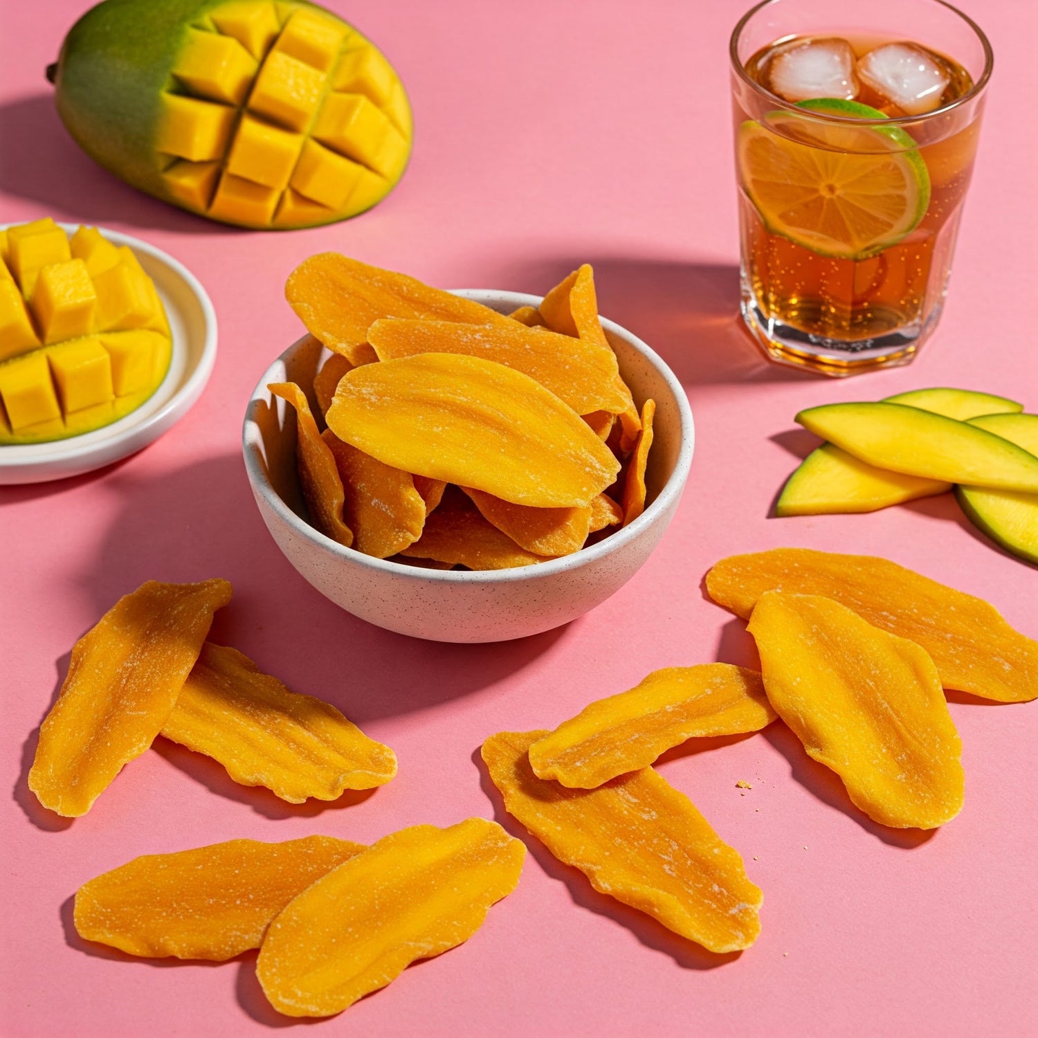 dried mango chips